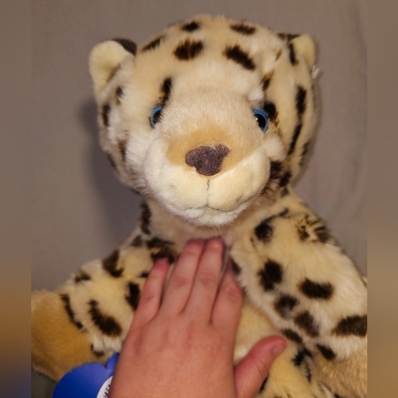 RARE Build A Bear Baby Leopard Cheetah Panther - BLUE EYES - First Edition HTF - Picture 3 of 11